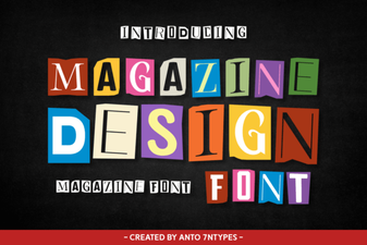 Elegant Magazine Design Fonts for Creative Projects