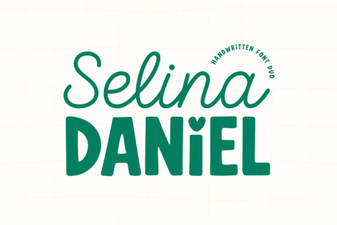 Selina Daniel Duo Font: Elegant Typography for Creative Projects