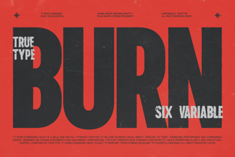 Trt Burn Font: Bold Typography for Creative Projects